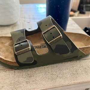 Camouflage Birkenstocks size 36